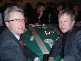 Patrik Grelson (Gävle Godsvagnsservice) och Kent Nilsson (Triennium)