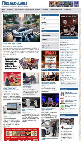 Egen webbtidning för ökad SEO på internet.