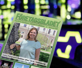 Septembernumret av Företagsbladet.