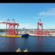 Byggandet av Ostkustens största containerterminal